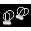 Vorhang Raffhalter / Schnur mit Magnet (Varianta 1 weiß Off white, Balení 2 Stück)