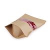 Papiertüte mit Fenster, mittelgroß (Varianta Naturfarbe, Balení 10 Stück)