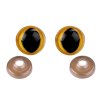 Katzenaugen mit Sicherung Ø 14 mm (Varianta 1 Bernstein hell, Balení 10 Set)