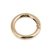 Karabiner Ring für Handtaschen / Schlüssel Ø25 mm (Varianta 1 Nickel, Balení 1 Stück)