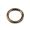 Karabiner Ring für Handtaschen / Schlüssel Ø25 mm (Varianta 1 Nickel, Balení 1 Stück)