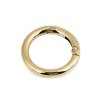Karabiner Ring für Handtaschen / Schlüssel Ø25 mm (Varianta 1 Nickel, Balení 1 Stück)