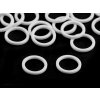 Gurtschieber und Ring für Unterwäsche Breite 12 mm aus Kunststoff (Varianta 1 weiß Gurtschieber, Balení 20 Stück)