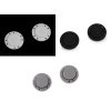 Magnetverschluss zum Aufnähen/Knopf Ø 23 mm (Varianta 3 grau, Balení 2 Set)