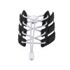 Reflektierende elastische selbstbindende Schnürsenkel Länge 120 cm (Varianta 1 (01) weiß reflex, Balení 1 Paar)