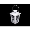 Metall Laterne (Varianta 2 weiß, Balení 1 Stück)