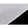 Vorhang / Voile strukturiert mit Blei Breite 276 cm (Varianta Off White, Balení 1 m)