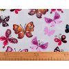 Baumwollstoff/Leinen Schmetterling (Varianta (22) hell-grau, Balení 1 m)