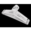 Universal-Kleiderbügel mit Drehhaken aus Kunststoff 40 cm (Varianta 1 weiß, Balení 10 Stück)