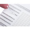 Steinchen und Perlen selbstklebend am Klebestreifen (Varianta Crystal Perlen-Farbe, Balení 1 Karte)