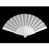 Textilfächer zum Verzieren (Varianta 1 weiß, Balení 1 Stück)