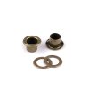 Ösen mit Scheibe Innen-Ø 8 mm/Außen-Ø 14 mm (Varianta 2 altmessing, Balení 20 Paar)