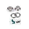 Ösen mit Scheibe Innen-Ø 10 mm/Außen-Ø 17 mm (Varianta Nickel, Balení 20 Paar)