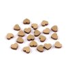 Mini-Holzherz zum Aufkleben Ø 10 mm (Varianta 1 weiß natur-, Balení 20 Stück)