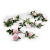 Künstliche Girlande Kletterrose (Varianta 1 weiß, Balení 1 Stück)