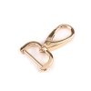 Schraub-Drehkarabiner aus Metall, Durchzug 26 mm (Varianta 2 gold klassisch, Balení 1 Stück)