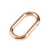 Ovaler Karabiner, Durchzug 34 mm (Varianta 1 Nickel, Balení 1 Stück)