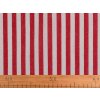 Baumwollstoff/Leinenimitat Meterware gröber, Streifen (Varianta 1 rot, Balení 1 m)