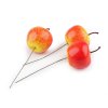 Künstliche Äpfel auf Draht (Varianta hellrot, Balení 3 Stück)