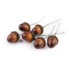 Künstliche Eicheln am Draht (Varianta braun, Balení 6 Stück)