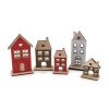 Holzhäuschen (Varianta 1 weiß, Balení 1 Stück)