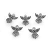 Filigraner Anhänger Engel, 23 x 25 mm (Varianta platine, Balení 5 Stück)