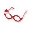 Weihnachtsparty-/Karnevalsbrille Weihnachtsmann, Schneemann (Varianta 1 weiß Schneemann, Balení 1 Stück)