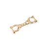 Metallschnalle/Verzierung, Durchzug 10 mm (Varianta gold klassisch, Balení 1 Stück)