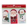 Weihnachts-/Nikolaus-Geschenkbeutel, Set 3 Stk. (Varianta 1 Mix, Balení 1 Tüte)
