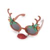 Weihnachtsparty-/Karnevalsbrille Schneemann, Rentier mit Nase (Varianta 1 weiß, Balení 1 Stück)