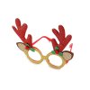Weihnachtsparty-/Karnevalsbrille Rentier (Varianta 1 gold rot, Balení 1 Stück)
