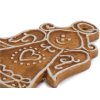 Weihnachtslebkuchen zum Dekorieren von Weihnachtsbäumen und Kränzen – Engel (Varianta hellbraun, Balení 1 Stück)