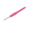Häkelnadel mit Silikongriff Größe 2; 2,5; 3; 3,5; 4; 5 (Varianta 2 (3 mm) rosa, Balení 1 Stück)