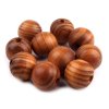 Holzperlen rund Wurzelholz Ø20 mm (Varianta 3 Kiefer Mittelton, Balení 50 Stück)