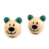 Holzkopf Holzperle Teddybär Ø24 mm (Varianta Mix Nr. 2, Balení 10 Stück)