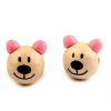 Holzkopf Holzperle Teddybär Ø24 mm (Varianta Mix Nr. 2, Balení 10 Stück)