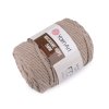 Baumwollstrickgarn Macrame Rope, Ø 5 mm, 500 g, entwirbar (Varianta 1 (751) weiß, Balení 1 Stück)
