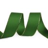 Taftband Breite 25mm mit Lurex (Varianta 322 olivengrün gold, Balení 10 M)