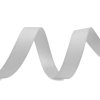 Band Seide satiniert zweiseitig Breite 15 mm matt (Varianta 101 weiß, Balení 20 m)