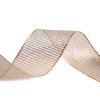 Band mit Lurex und Draht, Breite 40 mm (Varianta 801 dunkel-gold, Balení 25 m)