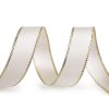 Band mit Lurexkante und Draht, Breite 24 mm (Varianta 322 grün gold, Balení 20 m)