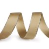 Band mit Lurexkante und Draht, Breite 24 mm (Varianta 322 grün gold, Balení 20 m)