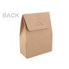 Geschenkbox aus Papier mit Fenster (Varianta naturbraun, Balení 10 Stück)