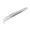Metall Pinzette Länge 11,5 cm gebogen (Varianta Nickel, Balení 1 Stück)