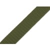 Gurtband aus Polypropylen, Breite 25 mm, Dicke 1 mm (Varianta 69 Moosgrün, Balení 25 M)