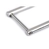Halbring für Handtaschen zum Anschrauben Breite 28 mm (Varianta 1 Nickel, Balení 1 Stück)