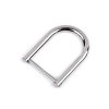 Halbring für Handtaschen zum Anschrauben Breite 28 mm (Varianta 1 Nickel, Balení 1 Stück)