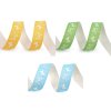 Baumwollband Breite 15 mm Schmetterlinge (Varianta 1 gelb, Balení 5 m)