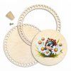 Korb-Set 13 cm mit Ring und Deckel – Marienkäfer