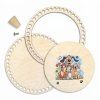 Korb-Set 13 cm mit Ring und Deckel – Hunderudel